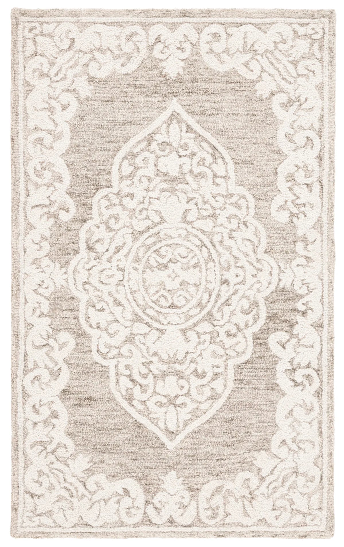 Safavieh Abstract 3'-0" x 5'-0" Rug in Beige / Ivory