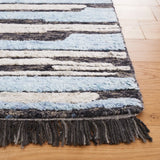 Safavieh Kenya 4'-0" x 6'-0" Rug in Charcoal / Blue