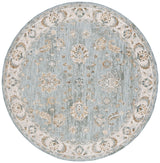 Safavieh Hamilton 6'-7" x 6'-7" Rug in Blue / Gold
