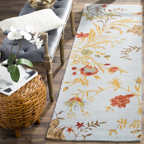 Safavieh Blossom 2'-3" x 11'-0" Rug in Blue / Multi