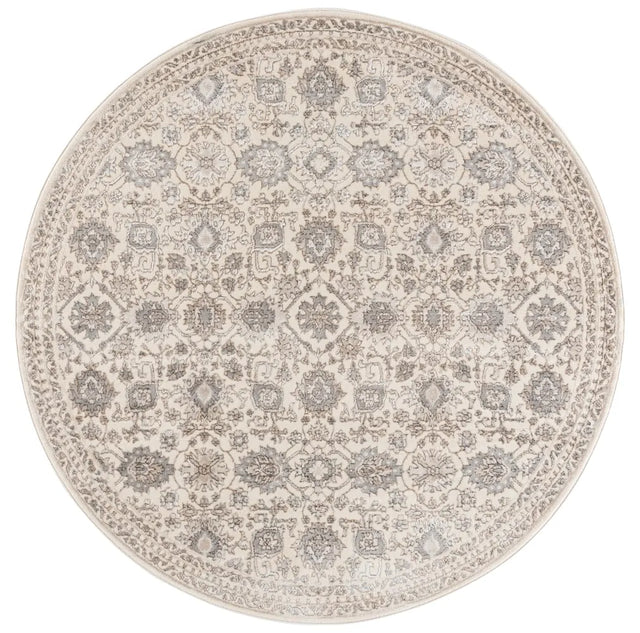 Safavieh Spectrum 6'-7" x 6'-7" Rug in Ivory / Grey