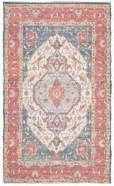 Safavieh Saffron 3'-0" x 5'-0" Rug in Fuchsia / Blue