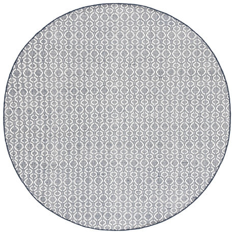 Safavieh Vermont 6'-0" x 6'-0" Rug in Navy / Ivory
