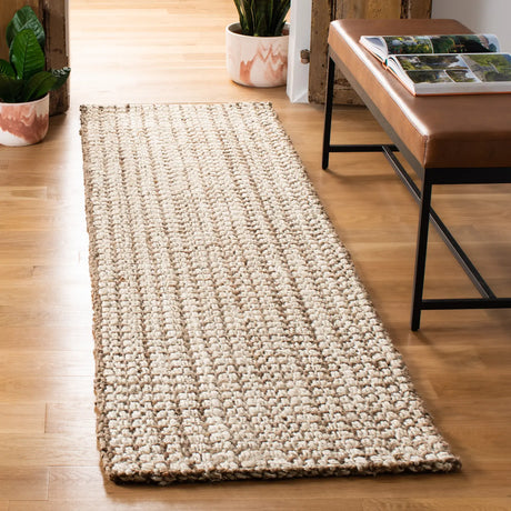 Safavieh Natural Fiber 2'-3" x 10'-0" Rug in Ivory / Natural