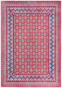 Safavieh Brentwood 4'-0" x 6'-0" Rug in Red / Ivory