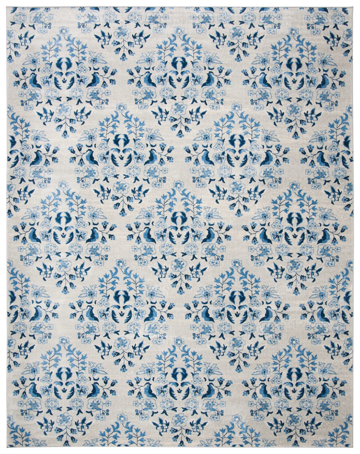 Safavieh Martha Stewart 28 10'-0" x 13'-0" Rug in Cream / Blue