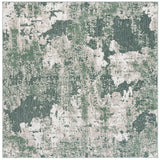 Safavieh Cabana 6'-7" x 6'-7" Rug in Green / Ivory