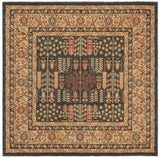 Safavieh Mahal 6'-7" x 6'-7" Rug in Navy / Natural