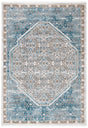 Safavieh Shivan 4'-0" x 6'-0" Rug in Blue / Grey