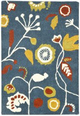 Safavieh Soho 2'-0" x 3'-0" Rug in Dark Blue / Multi