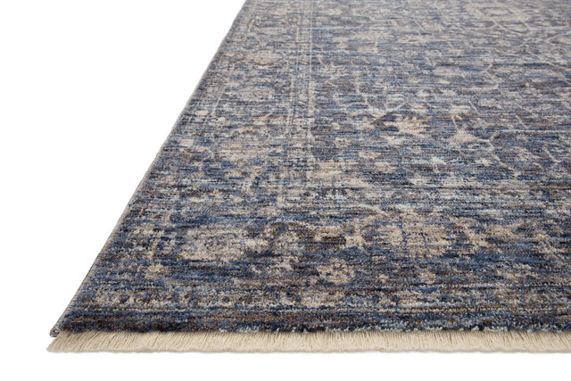 Loloi Sorrento Sor-01 Midnight/Natural Rug - rug corner