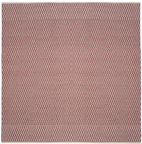 Safavieh Montauk 6'-0" x 6'-0" Rug in Ivory / Red