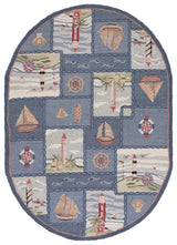 Safavieh Chelsea 4'-6" x 6'-6" Rug in Blue