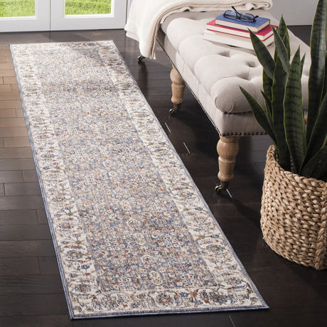 Safavieh Heirloom 700 2'-0" x 8'-0" Rug in Ivory / Blue