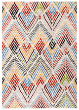 Safavieh Amsterdam 4'-0" x 6'-0" Rug in Ivory / Red