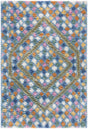 Safavieh Casablanca 4'-0" x 6'-0" Rug in Ivory / Blue