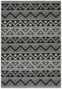 Safavieh Veranda 4'-0" x 5'-7" Rug in Black / Beige