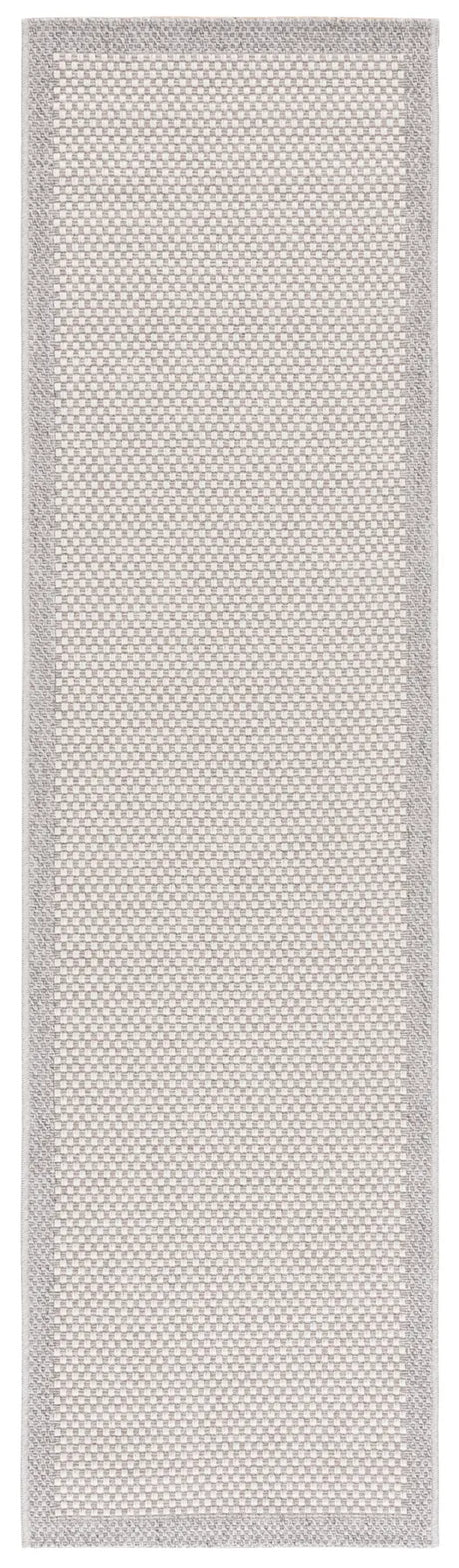 Safavieh Sisal All-Weather 2'-2" x 8'-0" Rug in Ivory / Grey