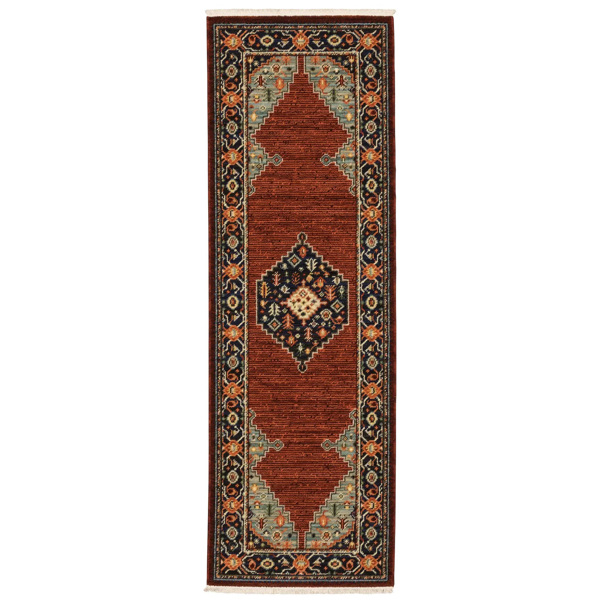 Oriental Weavers Sphinx Lilihan 5503M Red/ Blue Rugs - runner