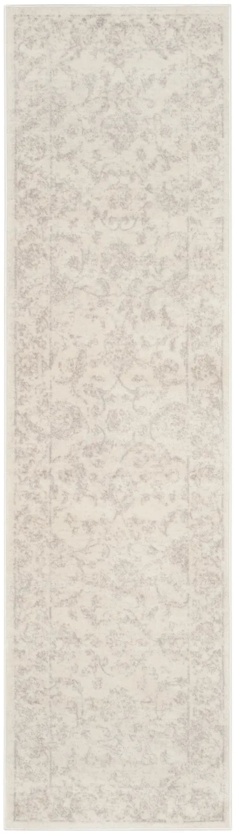 Safavieh Carnegie 2'-3" x 12'-0" Rug in Cream / Light Grey