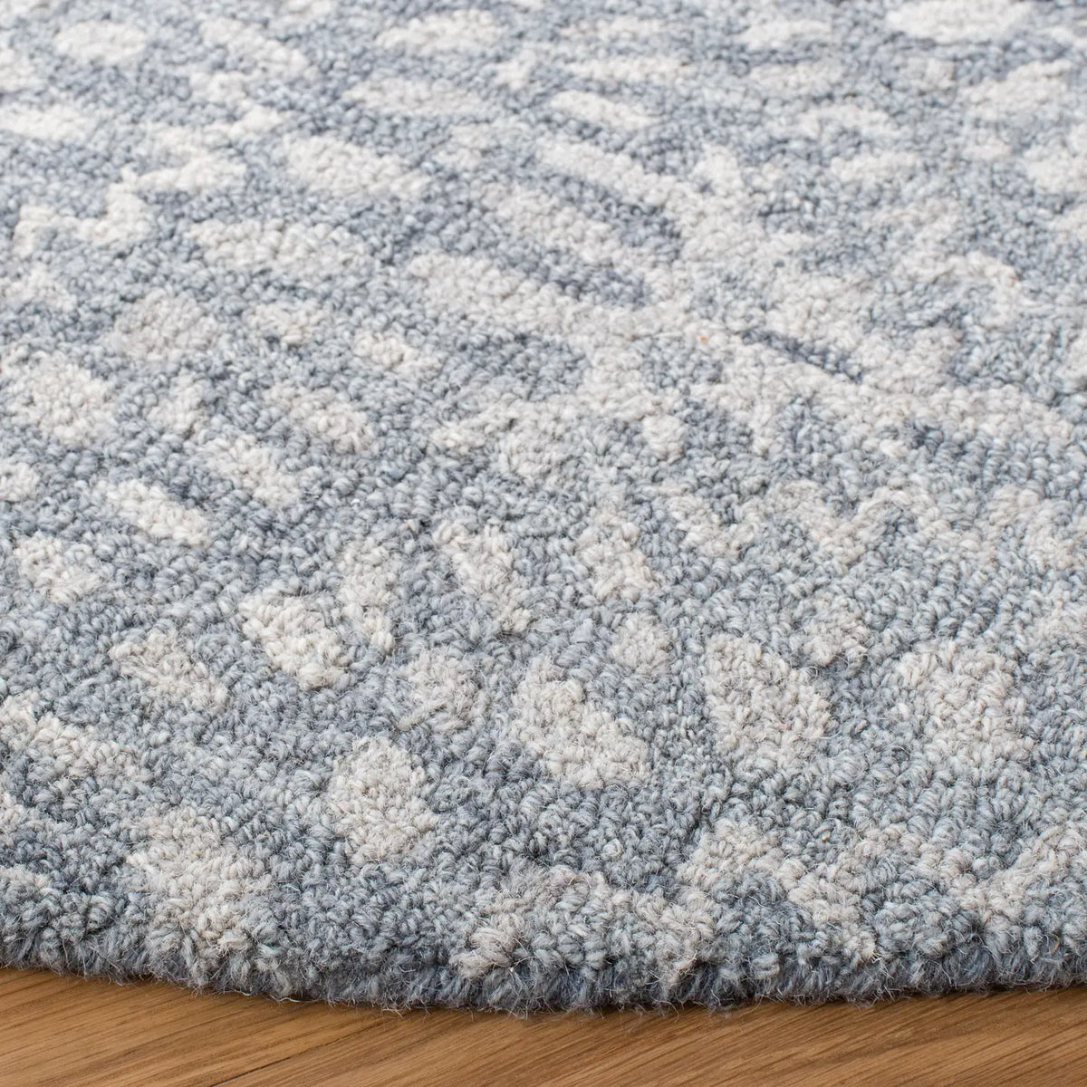 Safavieh Metro 6'-0" x 6'-0" Rug in Ivory / Dark Grey