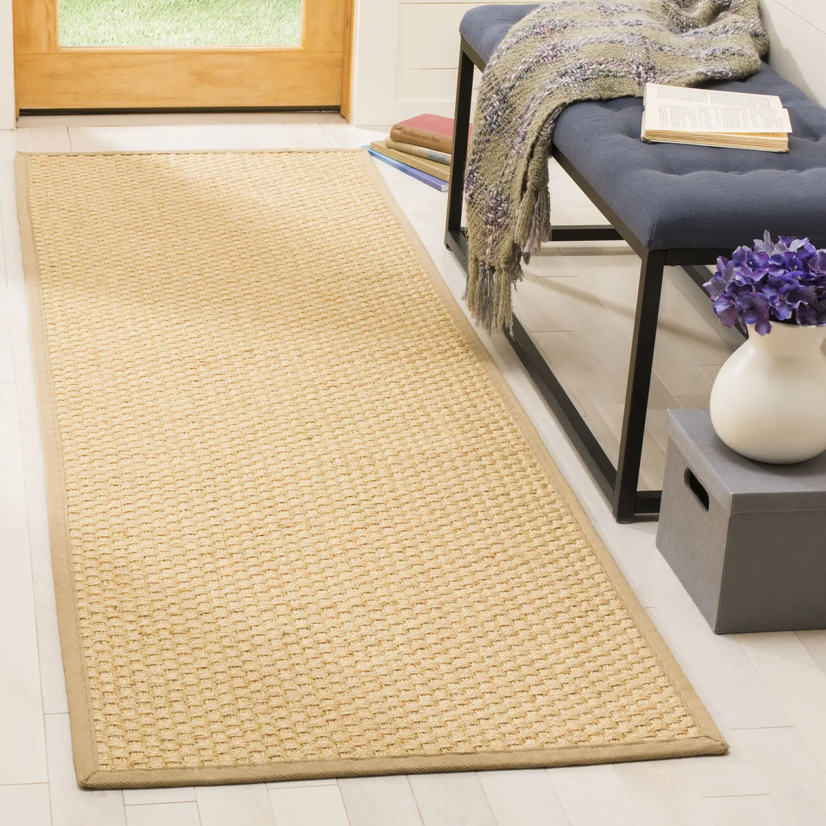 Safavieh Natural Fiber 2'-6" x 6'-0" Rug in Natural / Beige