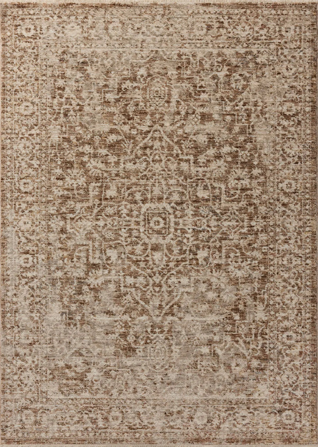 Loloi Newman NEW-02 Bark / Natural Rug - main flat
