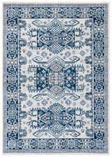 Safavieh Tulum 4'-0" x 6'-0" Rug in Ivory / Blue