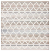 Safavieh Cabana 6'-7" x 6'-7" Rug in Grey / Ivory