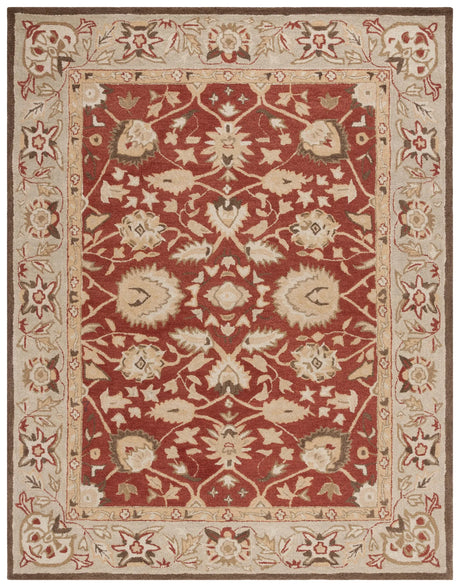 Safavieh Anatolia 9'-6" x 13'-6" Rug in Rust / Green