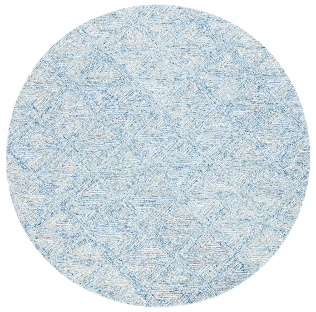 Safavieh Abstract 6'-0" x 6'-0" Rug in Blue / Beige