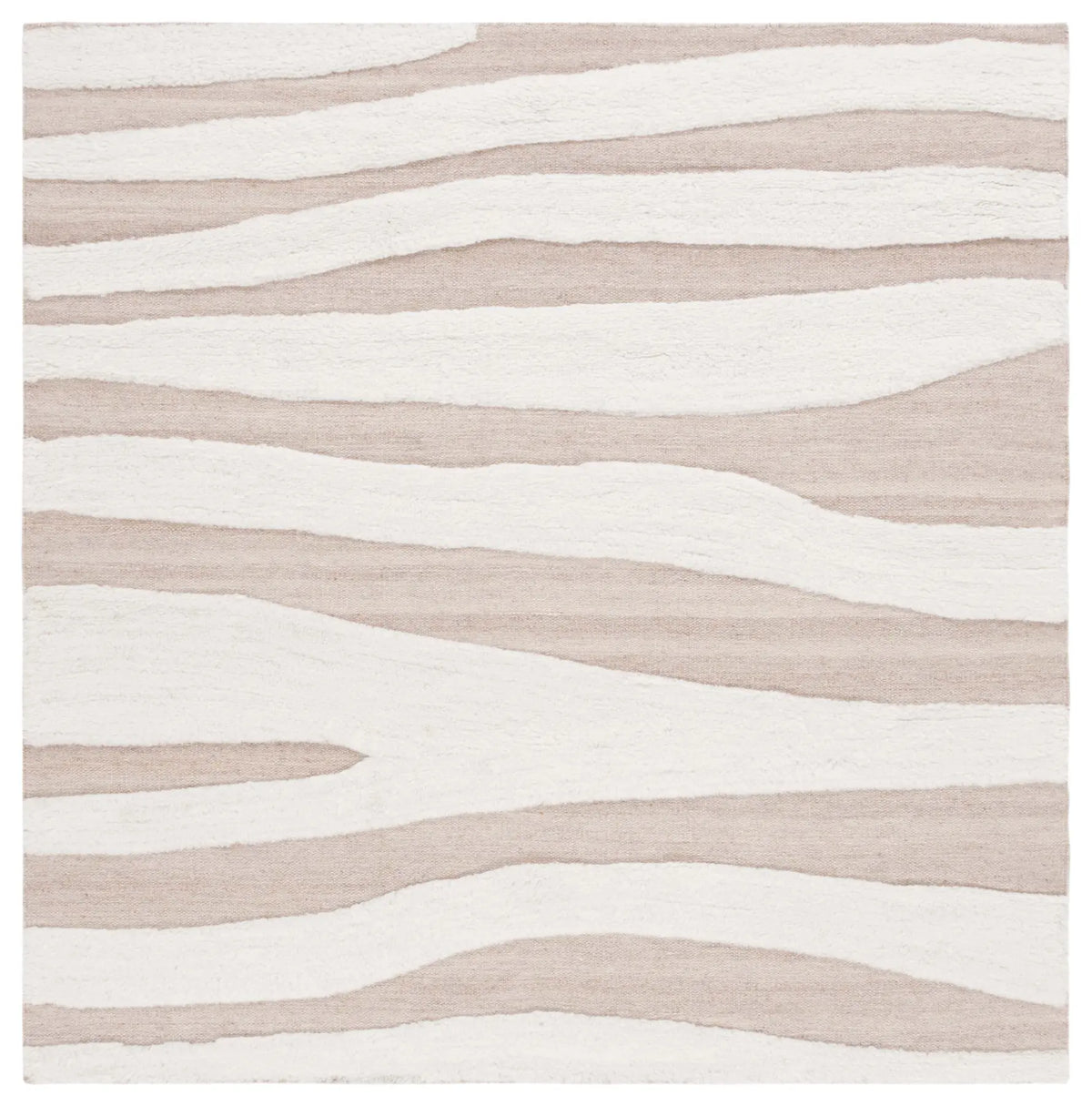 Safavieh Manhattan 6'-0" x 6'-0" Rug in Ivory / Beige