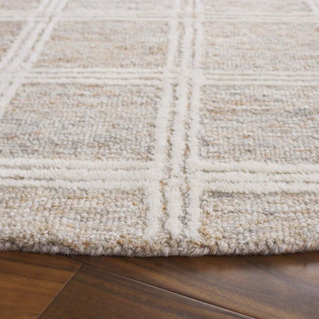 Safavieh Pine 6'-0" x 6'-0" Rug in Rust / Ivory