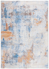 Safavieh Barbados 500 4'-0" x 6'-0" Rug in Ivory / Blue Rust