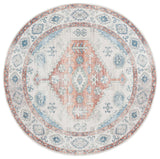 Safavieh Arizona 6'-0" x 6'-0" Rug in Rust / Beige