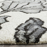Safavieh Dip Dye 2'-3" x 8'-0" Rug in Ivory / Light Grey