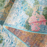 Safavieh Barbados 500 4'-0" x 6'-0" Rug in Light Blue / Green