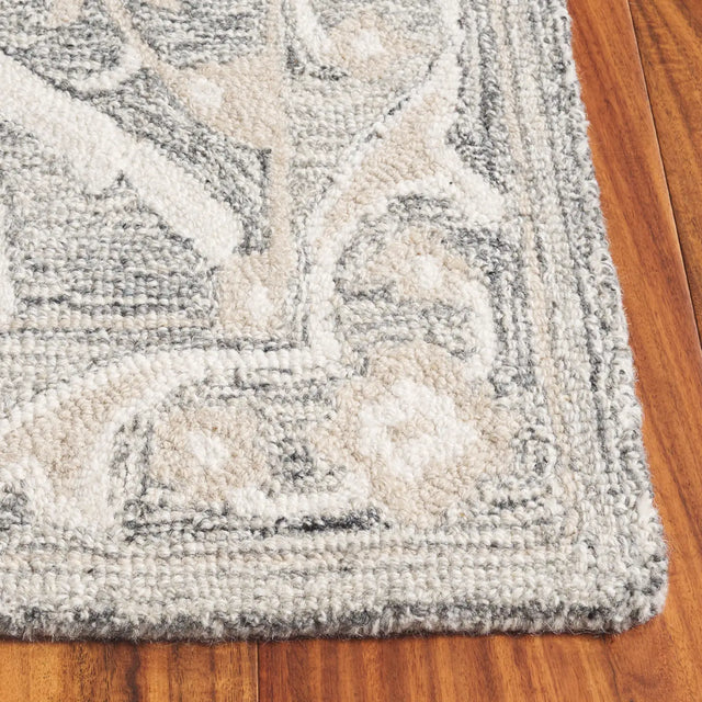 Safavieh Blossom 4'-0" x 6'-0" Rug in Grey / Ivory