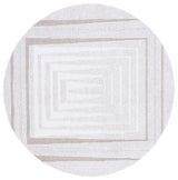 Safavieh Lotus 6'-7" x 6'-7" Rug in Ivory / Beige