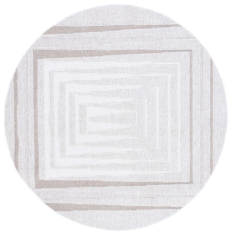 Safavieh Lotus 6'-7" x 6'-7" Rug in Ivory / Beige
