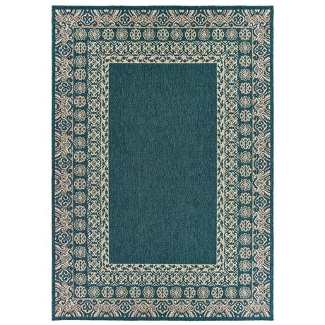 Oriental Weavers Sphinx Latitude 1503B Blue / Grey Rugs - main flat