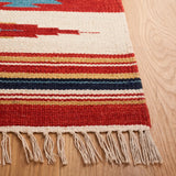 Safavieh Kilim 4'-0" x 6'-0" Rug in Beige / Red