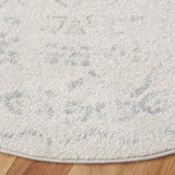 Safavieh Tulum 5'-0" x 5'-0" Rug in Ivory / Light Grey