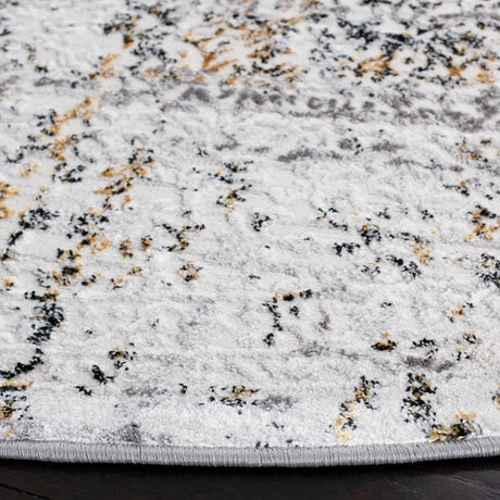 Safavieh Amelia 6'-7" x 6'-7" Rug in Grey / Ivory