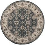 Safavieh Lyndhurst 7'-0" x 7'-0" Rug in Teal / Cream