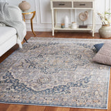 Safavieh Cosmopolitan 600 4'-0" x 6'-0" Rug in Cream / Blue