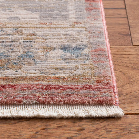 Safavieh Kenitra 600 4'-0" x 6'-0" Rug in Pink / Grey