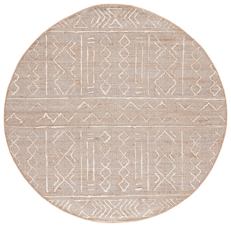 Safavieh Natural Fiber 6'-0" x 6'-0" Rug in Natural / Ivory