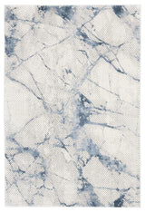Safavieh Meadow 100 4'-0" x 6'-0" Rug in Navy / Ivory