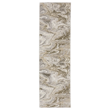 Oriental Weavers Sphinx Nebulous 530E9 Beige/ Ivory Rugs - runner